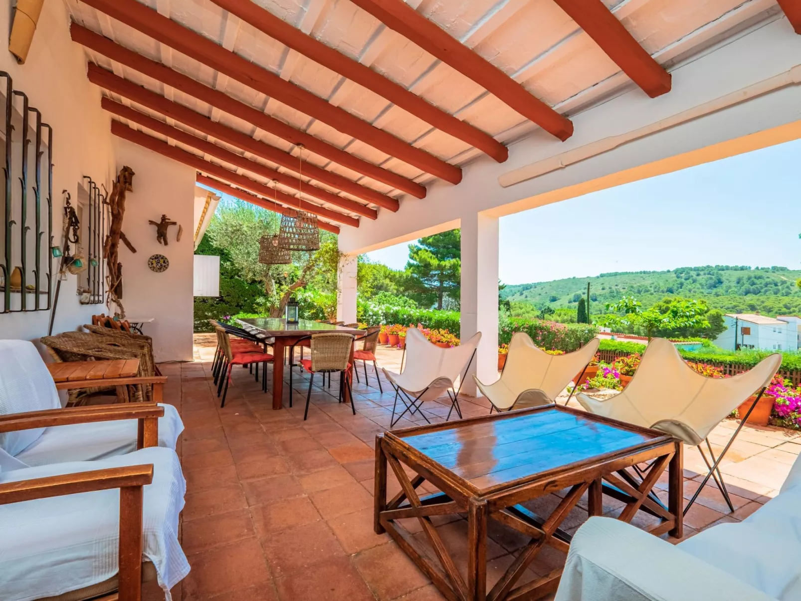 Costabravaforrent Masramon, für 12 Personen mit Pool und Garten-Buiten