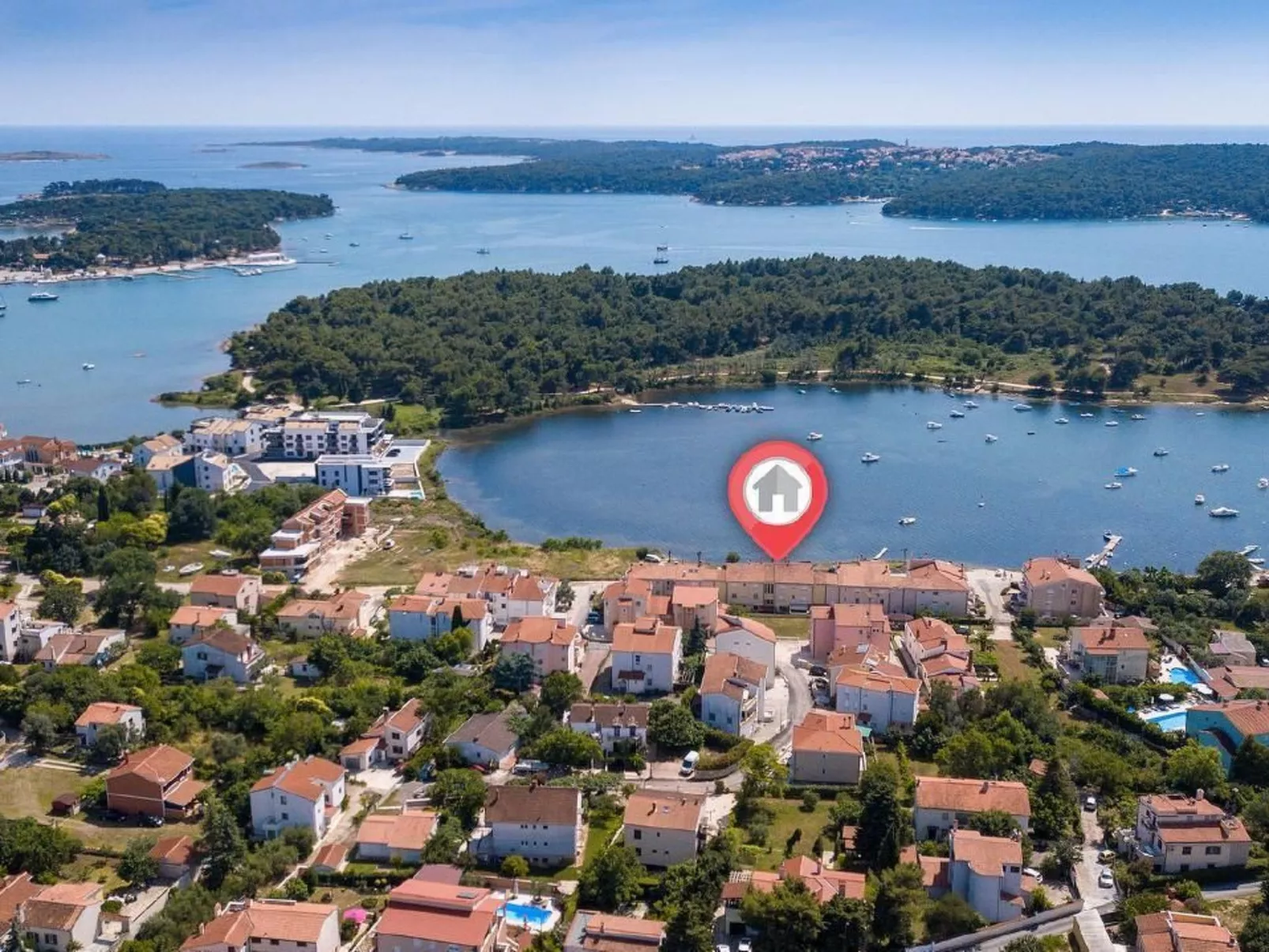 Wohnung in Medulin und Meerblick