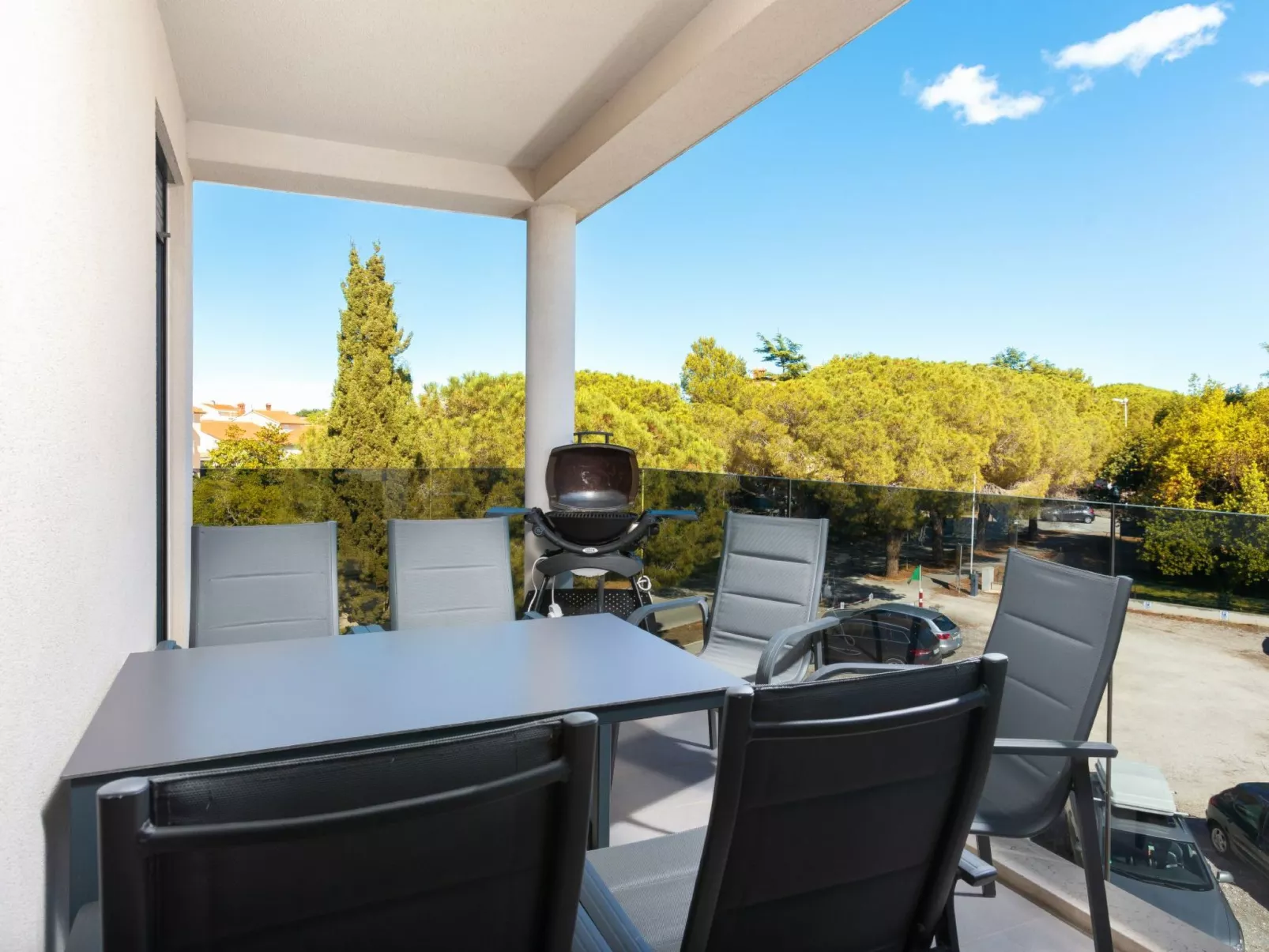 "Limani" mit Balkon-Buiten