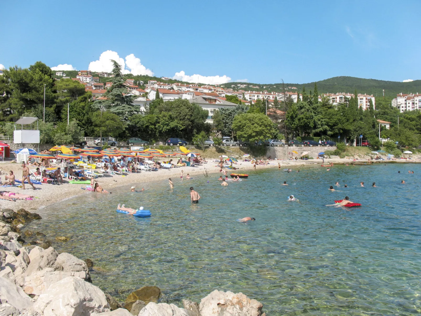 Wohnung in Crikvenica mit Grill-Omgeving