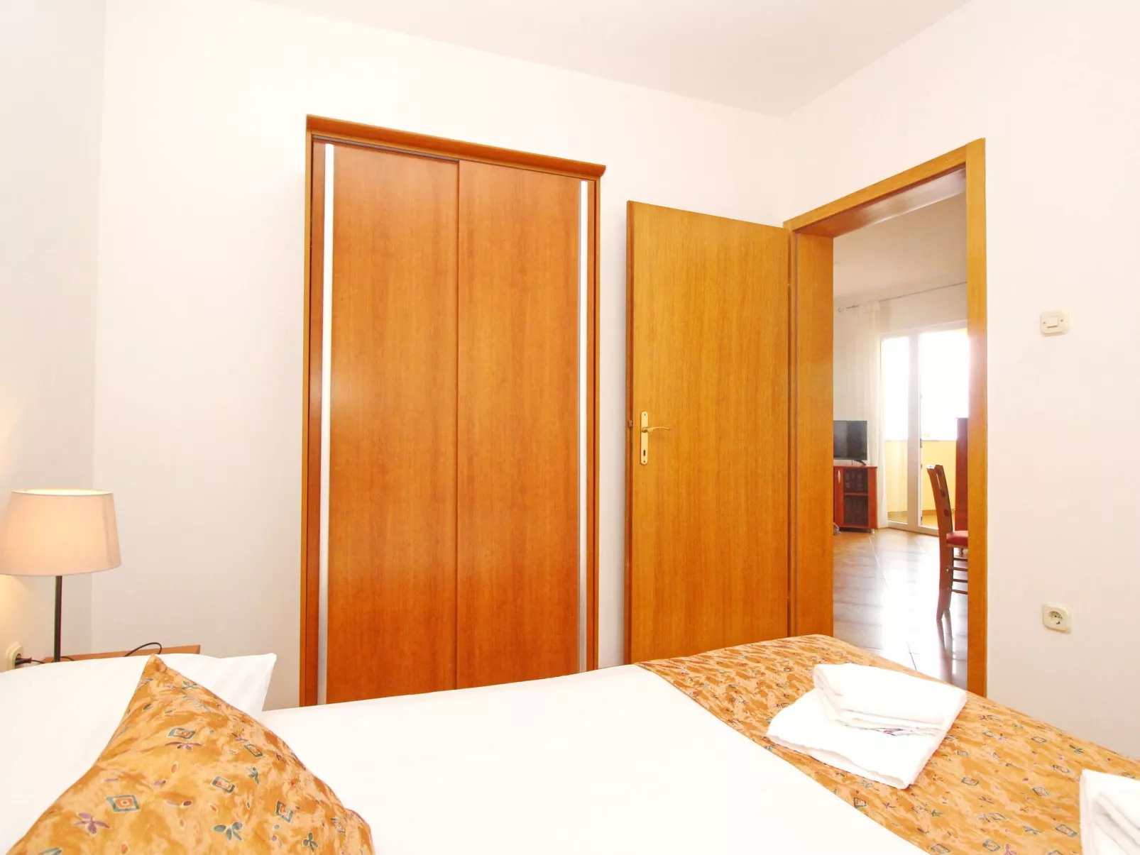 In Baška mit Eigenem Balkon-Binnen