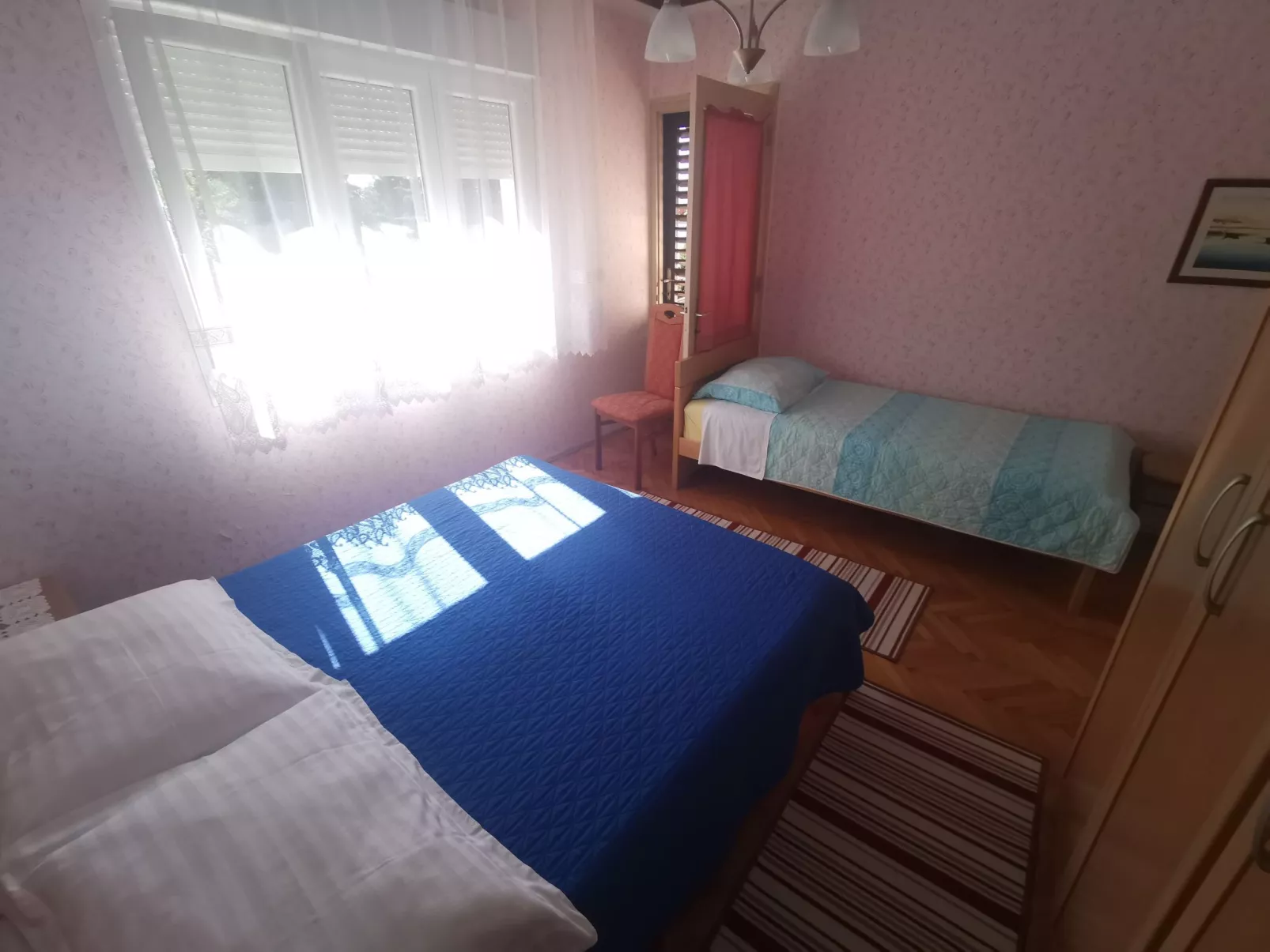 Wohnung für 7 Personen, 100m vom Strand-Binnen