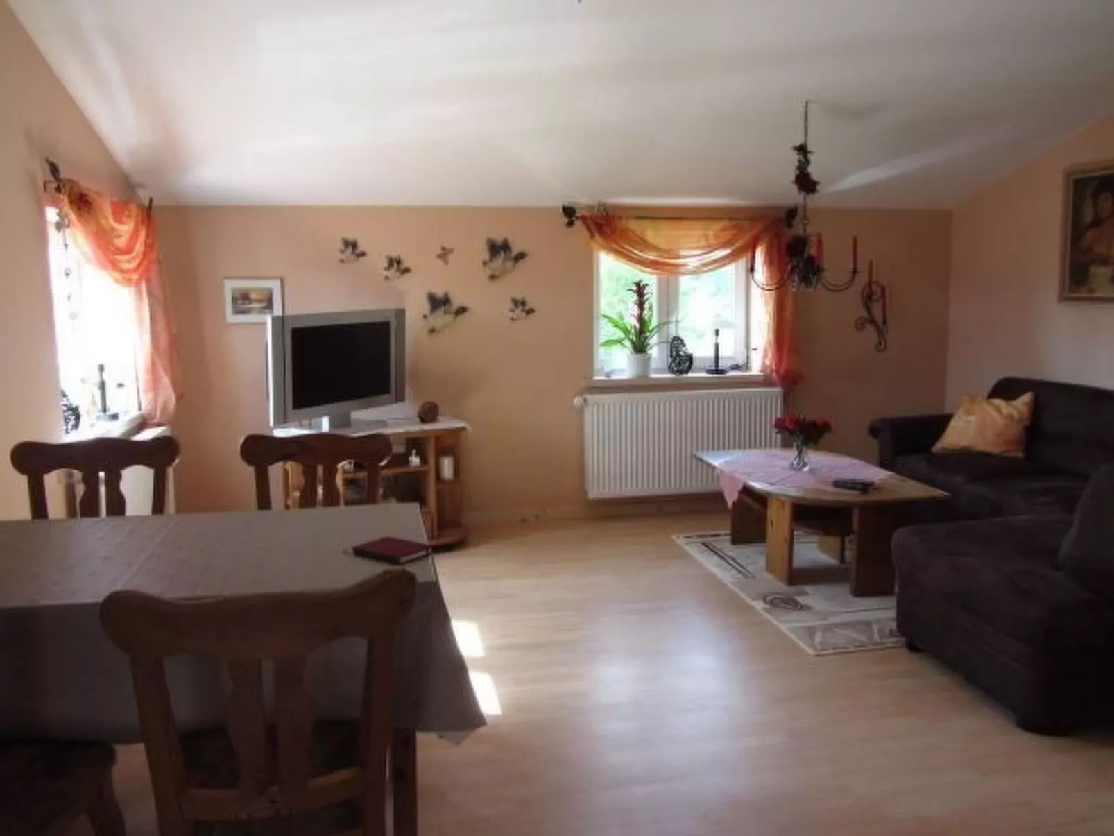 Sonnige Ferienwohnung in ländlicher Umgebung-Binnen