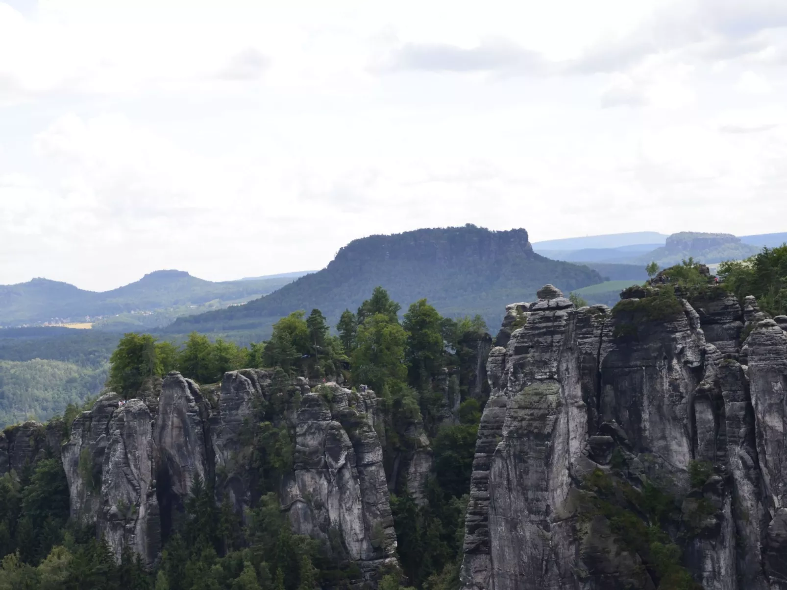 Panoramablick in Königstein-Buiten
