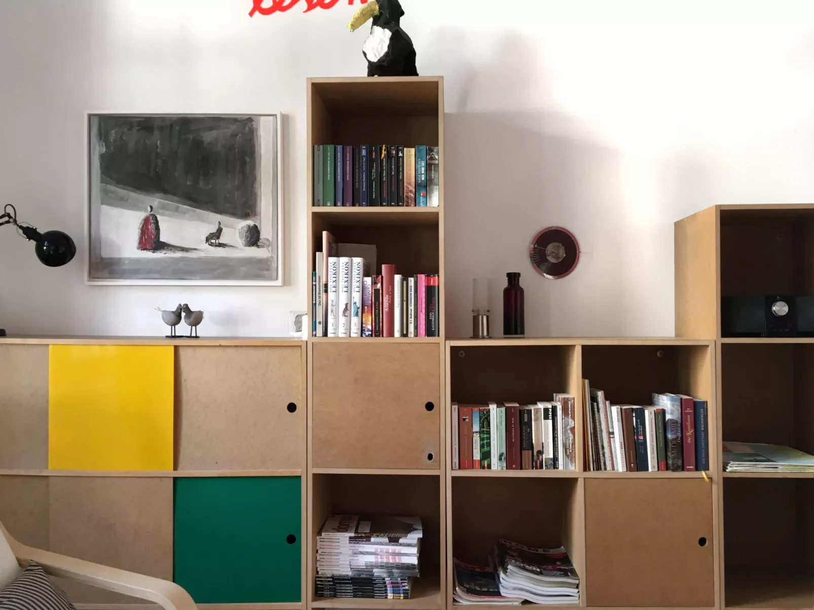 Zentrale Wohnung mit Klavier, Kunst und Design-Binnen
