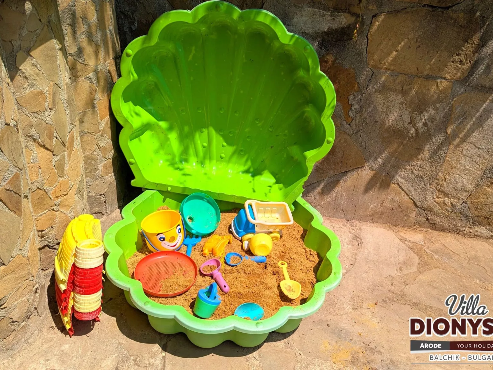 Familienvilla "Dionysus" mit Pool und Meerblick-Buiten