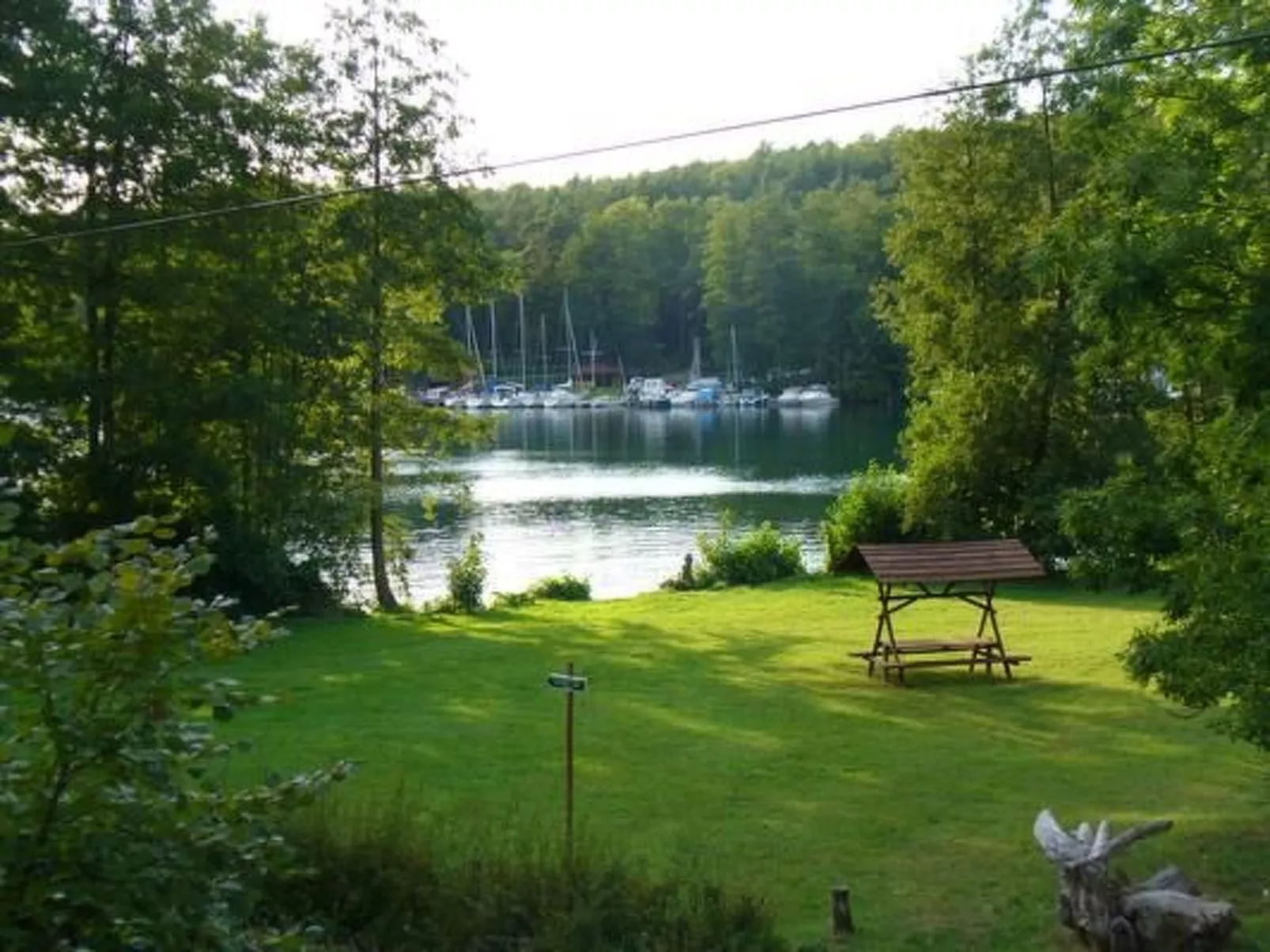 Nette Wohnung in Joachimsthal mit Kleiner Terrasse-Buiten