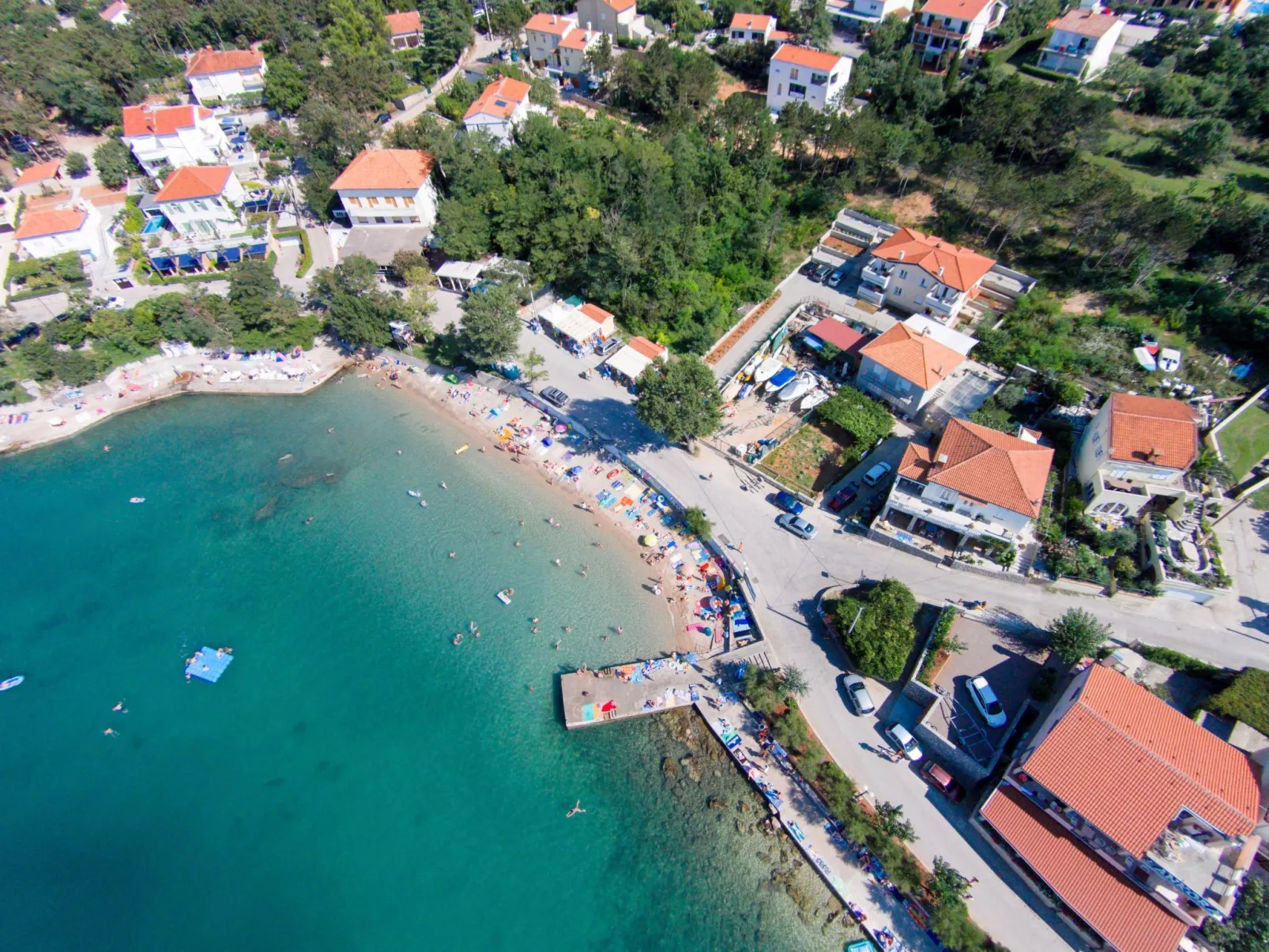 Apartment Bijelic - mit Balkon, 480 m vom Meer