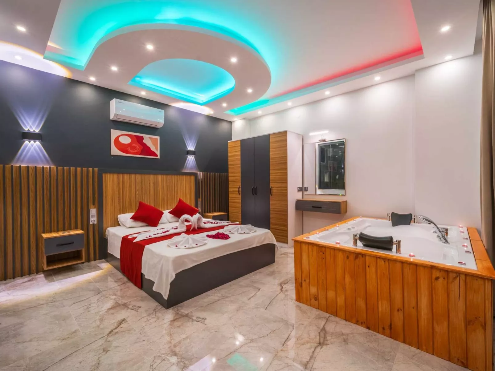 Romantische Luxusvilla "Sard 1" mit Jacuzzi-Binnen