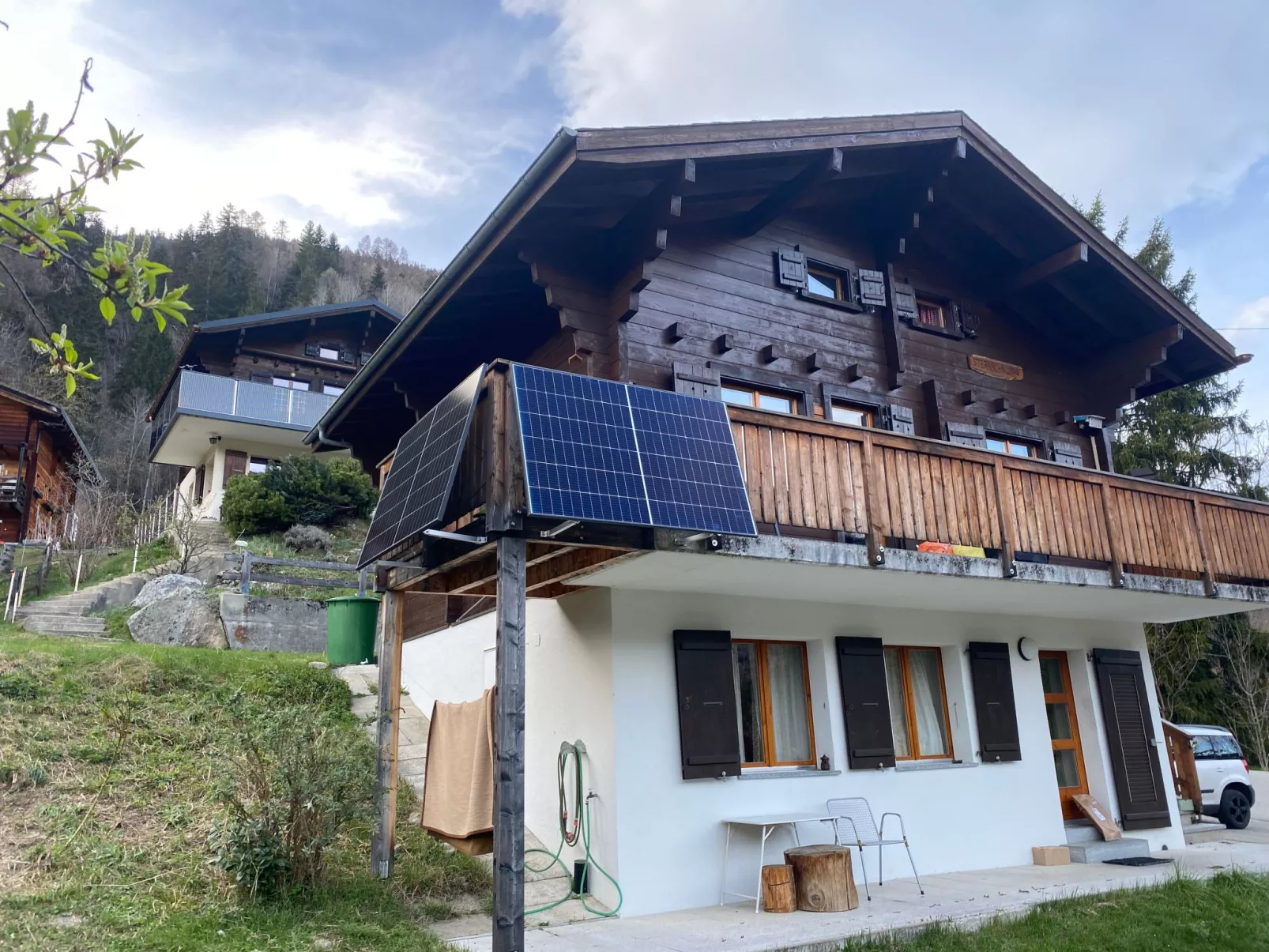 Chalet Sternschnuppe-Buiten