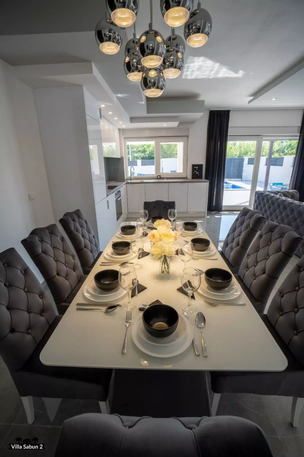 Villa mit beheiztem Pool Privlaka - TA Leut Agency-Binnen