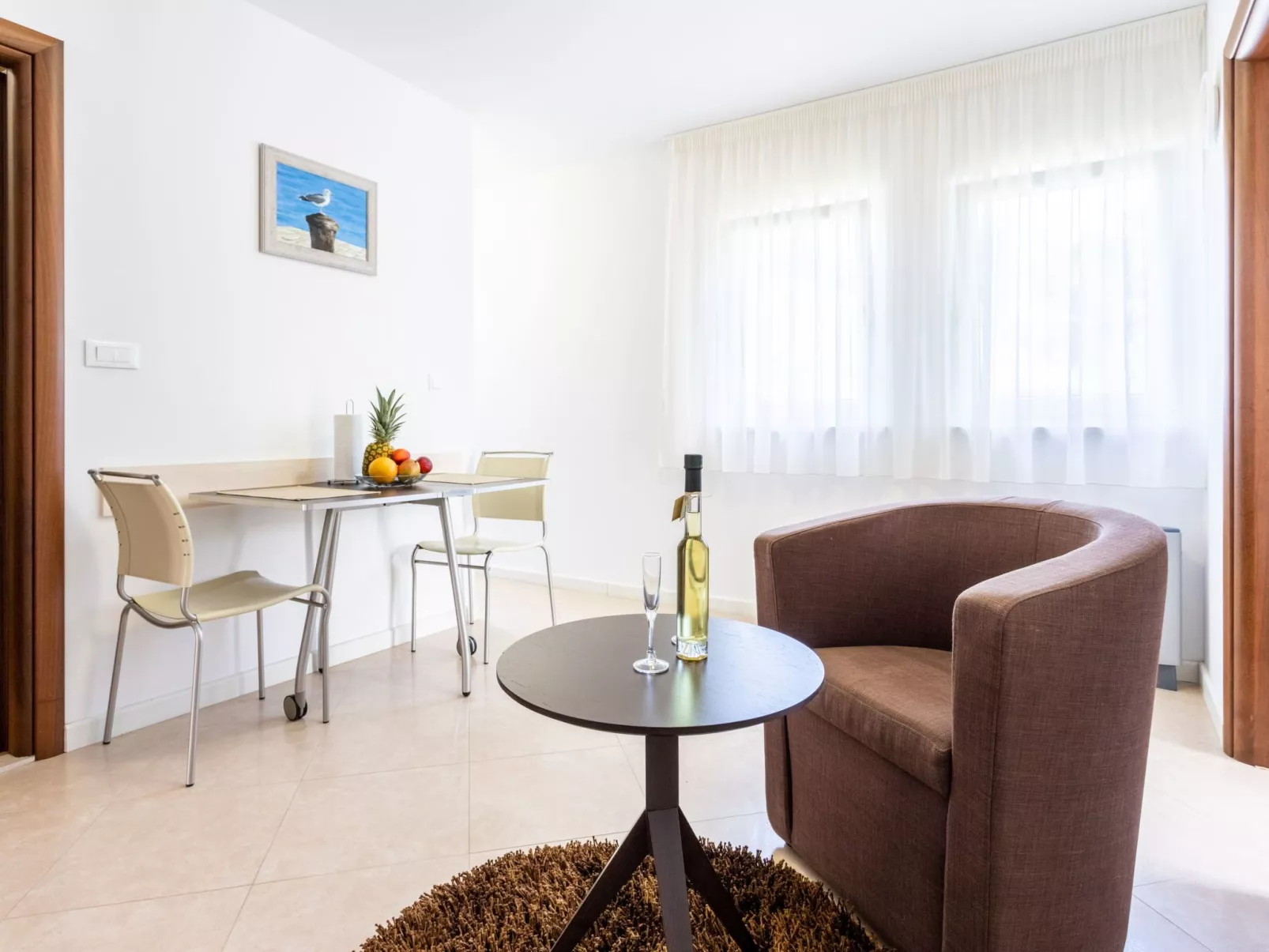 Luxuriöse Ferienwohnung mit Poolblick-Binnen