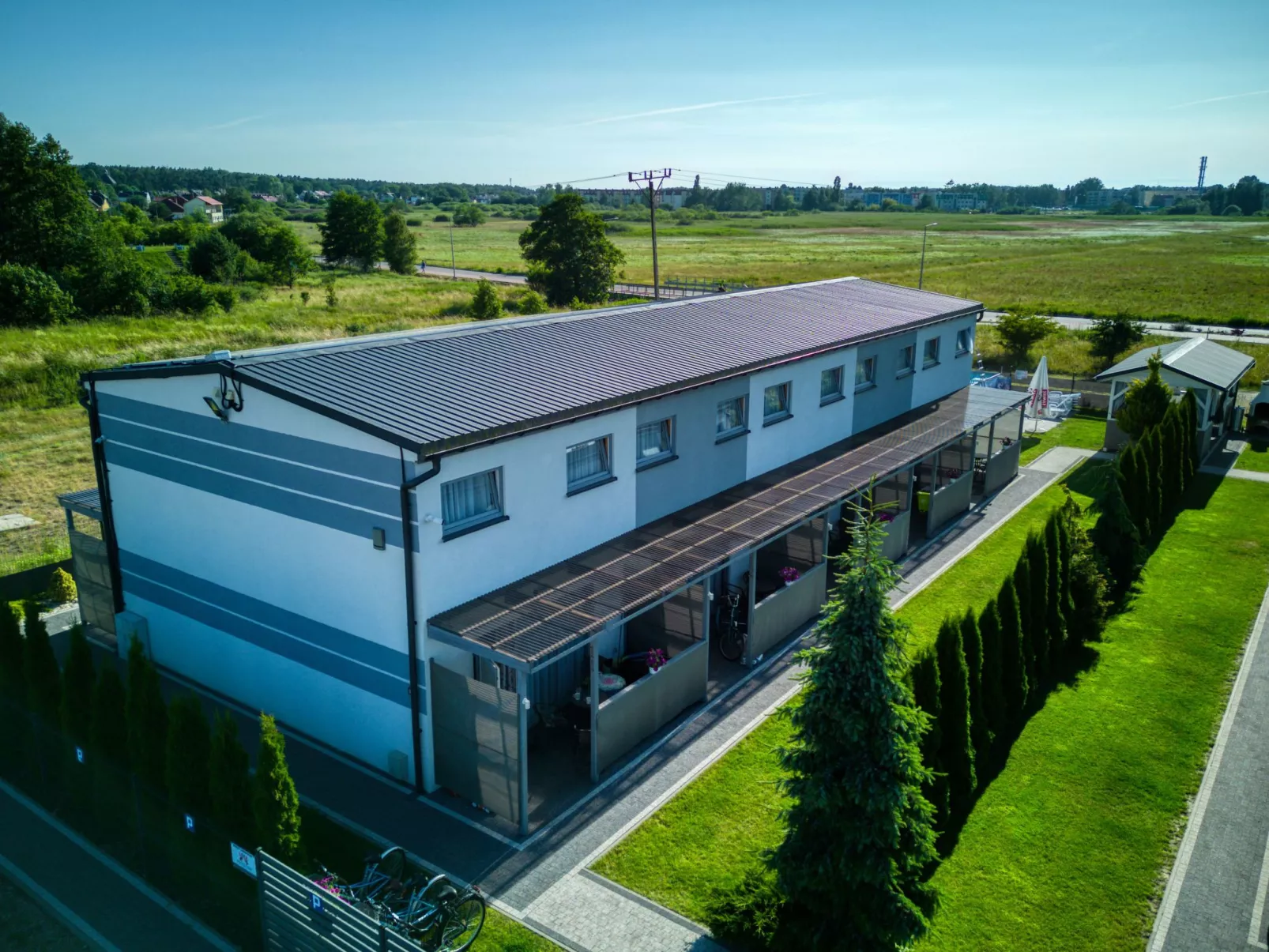 Wohnung "Aurora 4" z tarasem-Buiten