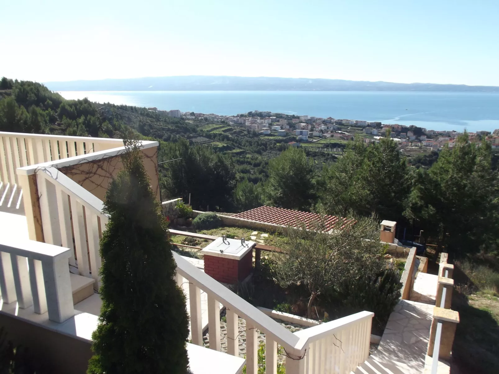 "Villa Petar" mit Infinity Pool-Buiten