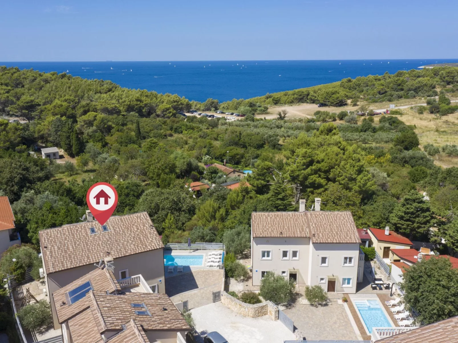 8-Schlafzimmer-Villa Bianca mit Pool, Sauna, Billard-Buiten