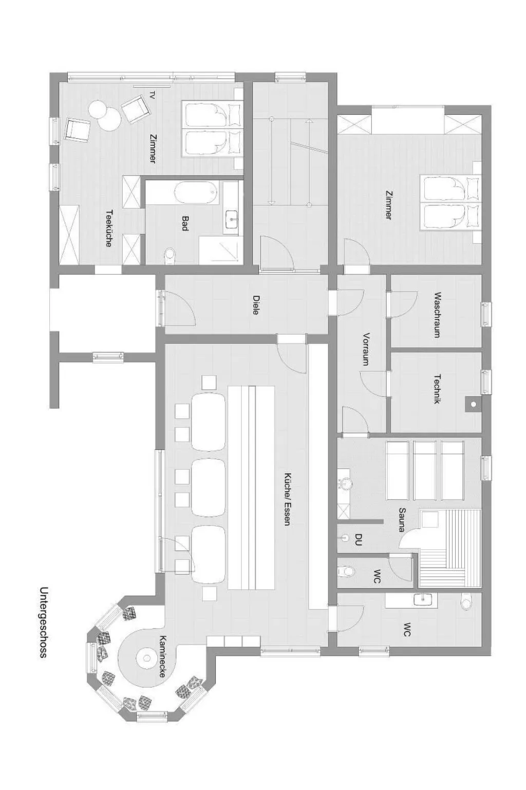 Designferienhaus XXL-Binnen