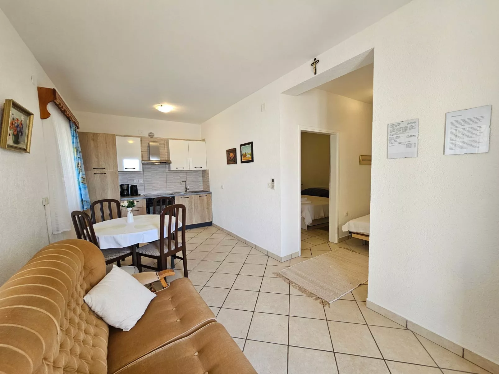 Wohnung für 3 Personen mit Terrasse-Binnen