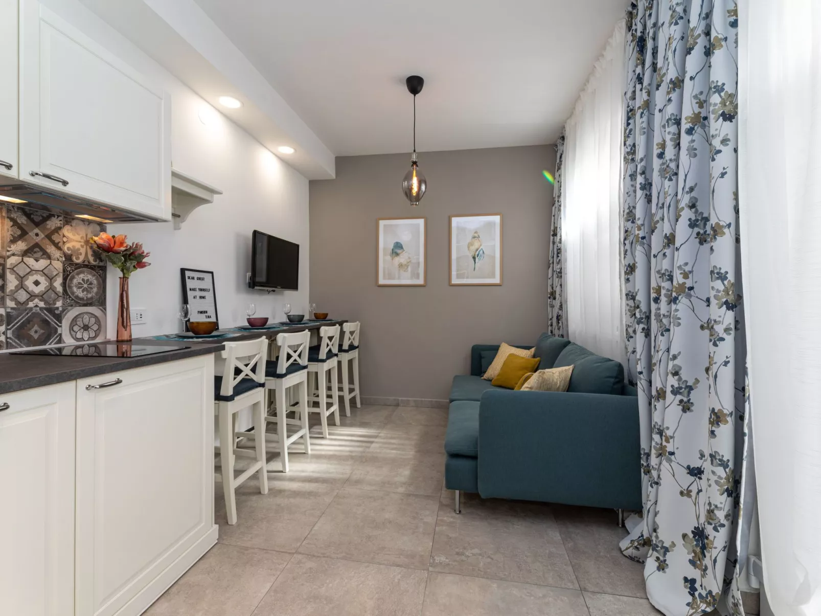 Familienpension Tina Appartement 7-Binnen