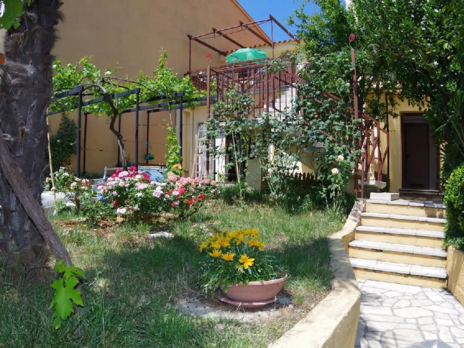 Schönes Apartment in Pješčana Uvala, Strand in der Nähe-Buiten