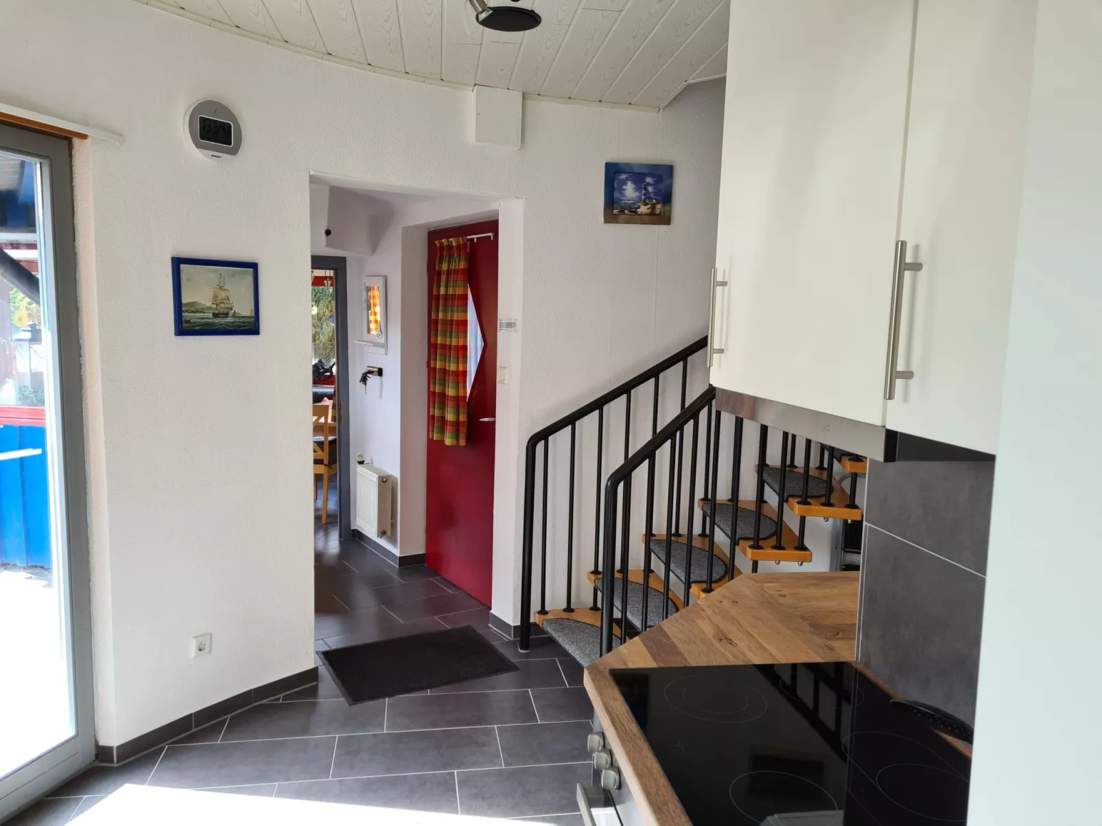 Leuchtturm mit Sauna und Whirlpool-Binnen