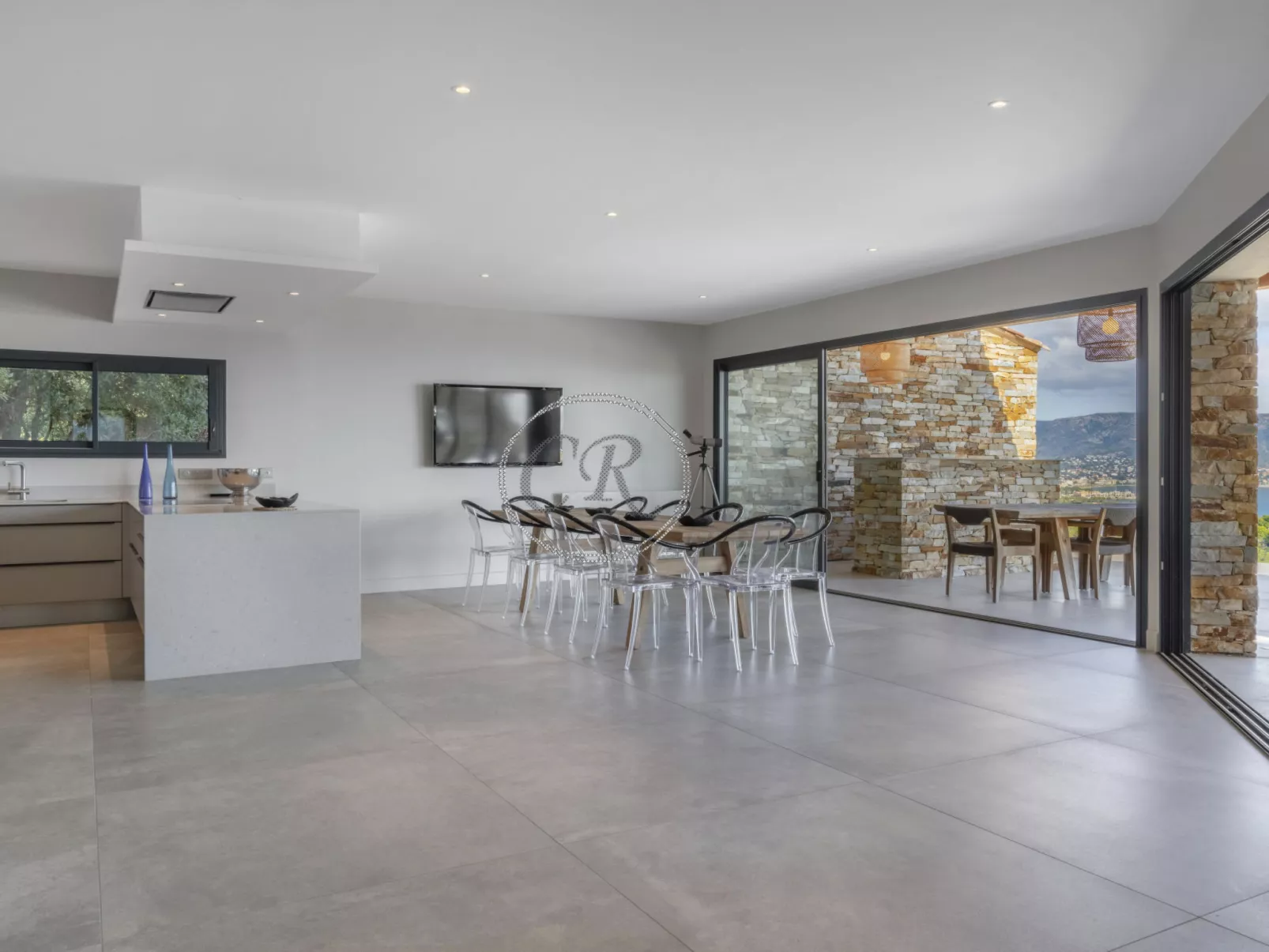 Außergewöhnliche Villa am Cap Bénat-Binnen