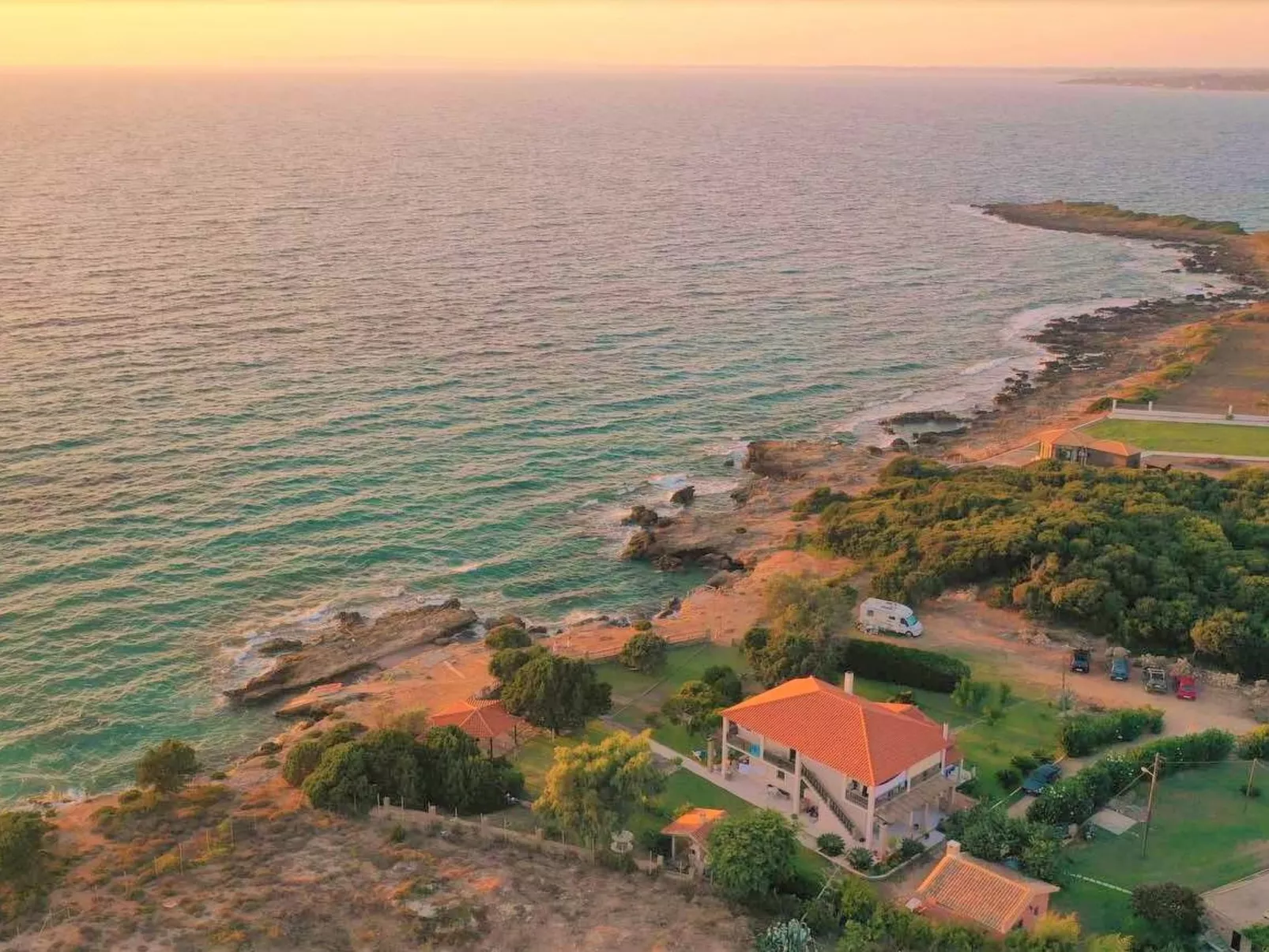 Cottage beachfront-Buiten