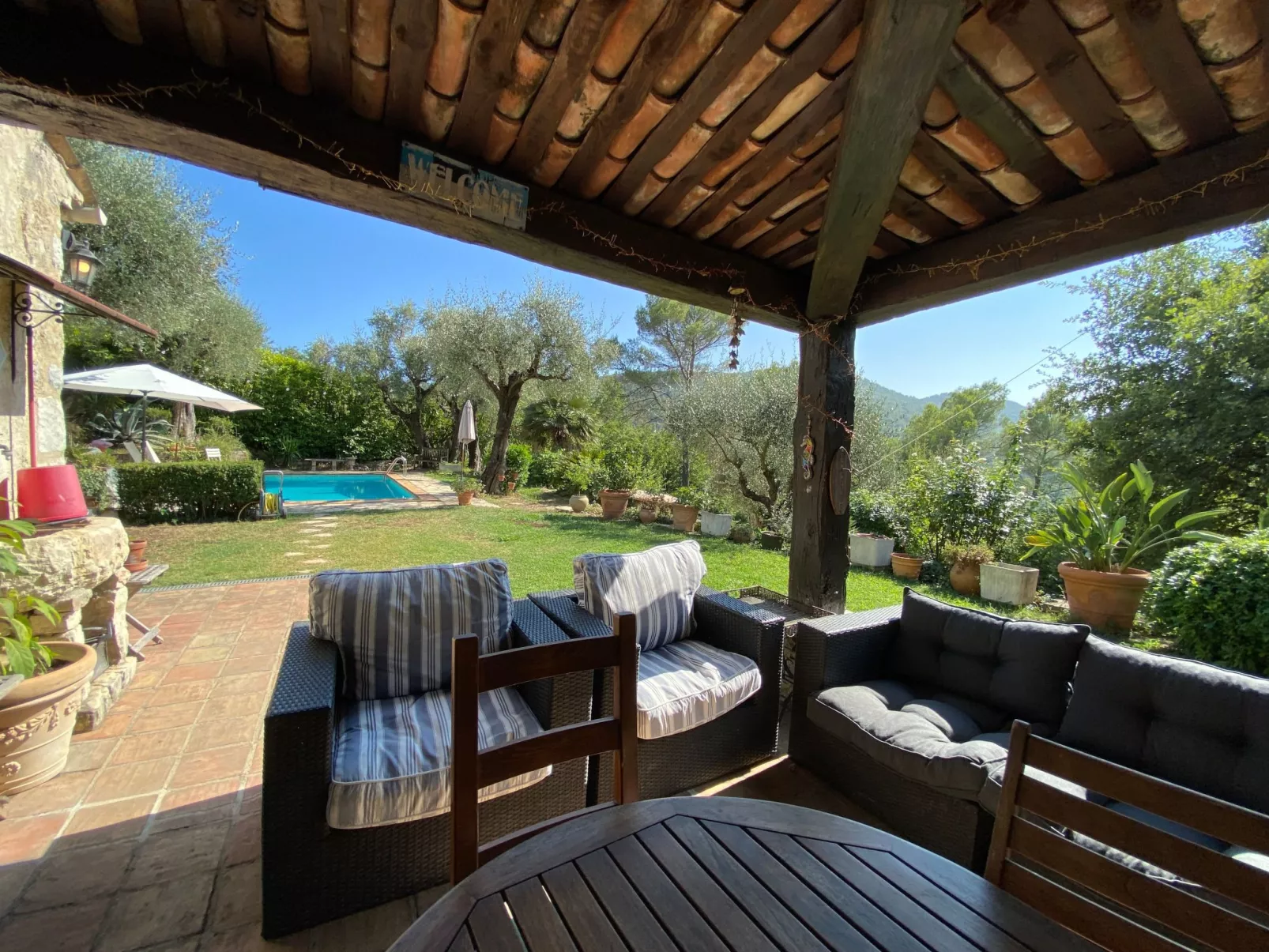 Villa La Paisana - Haustierfreundliches, privates Familienhaus mit Schwimmbad u-Binnen