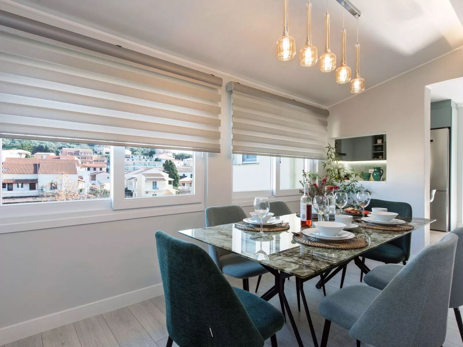 Elegantes Apartment mit zwei Schlafzimmern in Kassiopi-Binnen