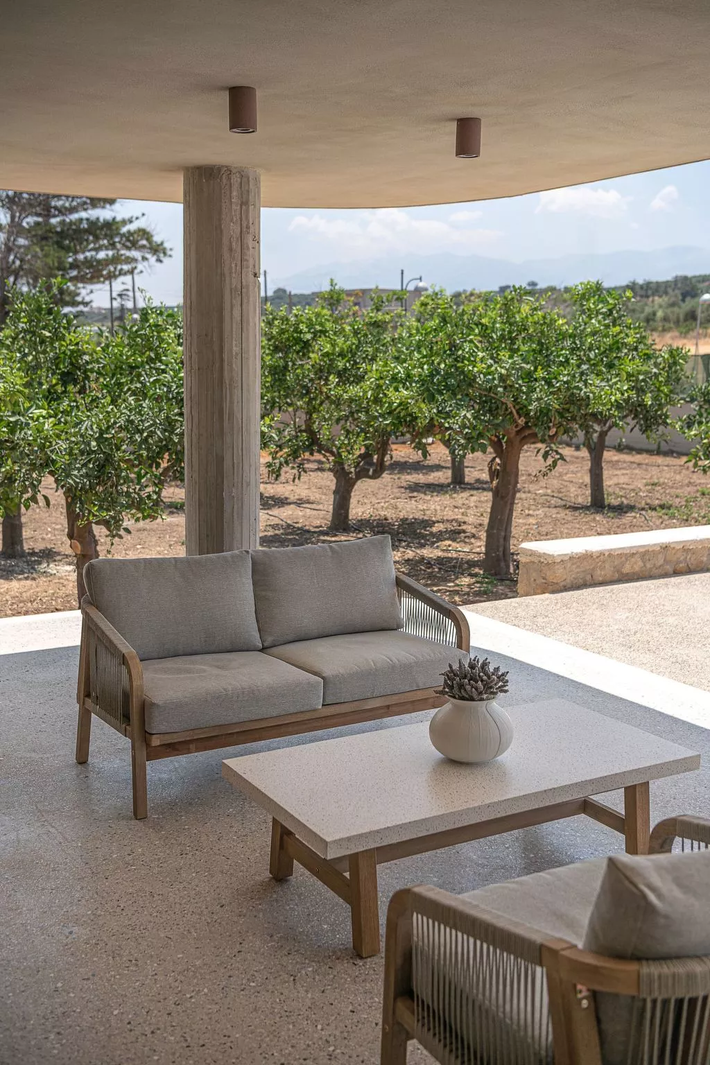 "Villa Portokalea", direkt am Meer-Binnen