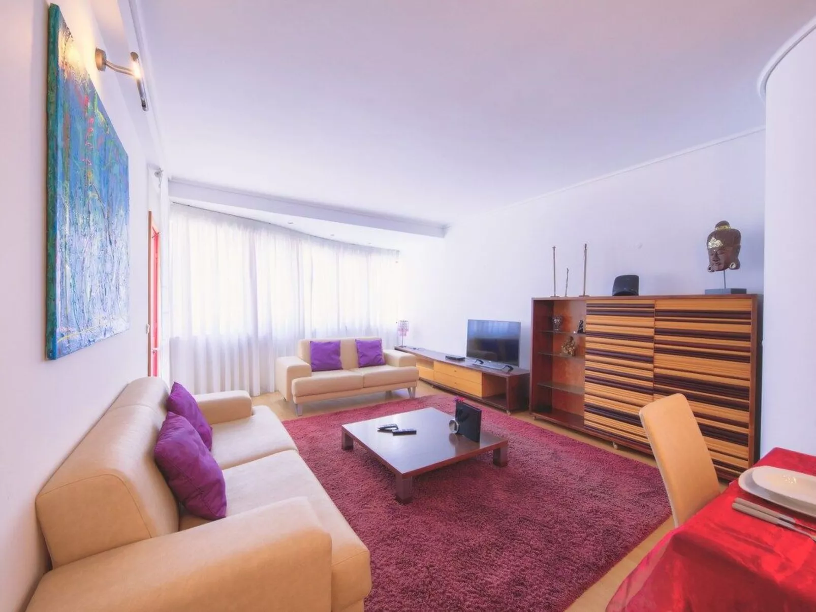 Wohnung mit Terrasse 100m vom Strand entfernt-Binnen