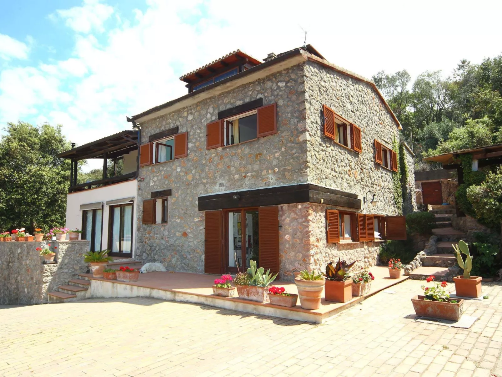 Villa Paradisino Drei-Zimmer-Wohnung orbetello Strand-Buiten