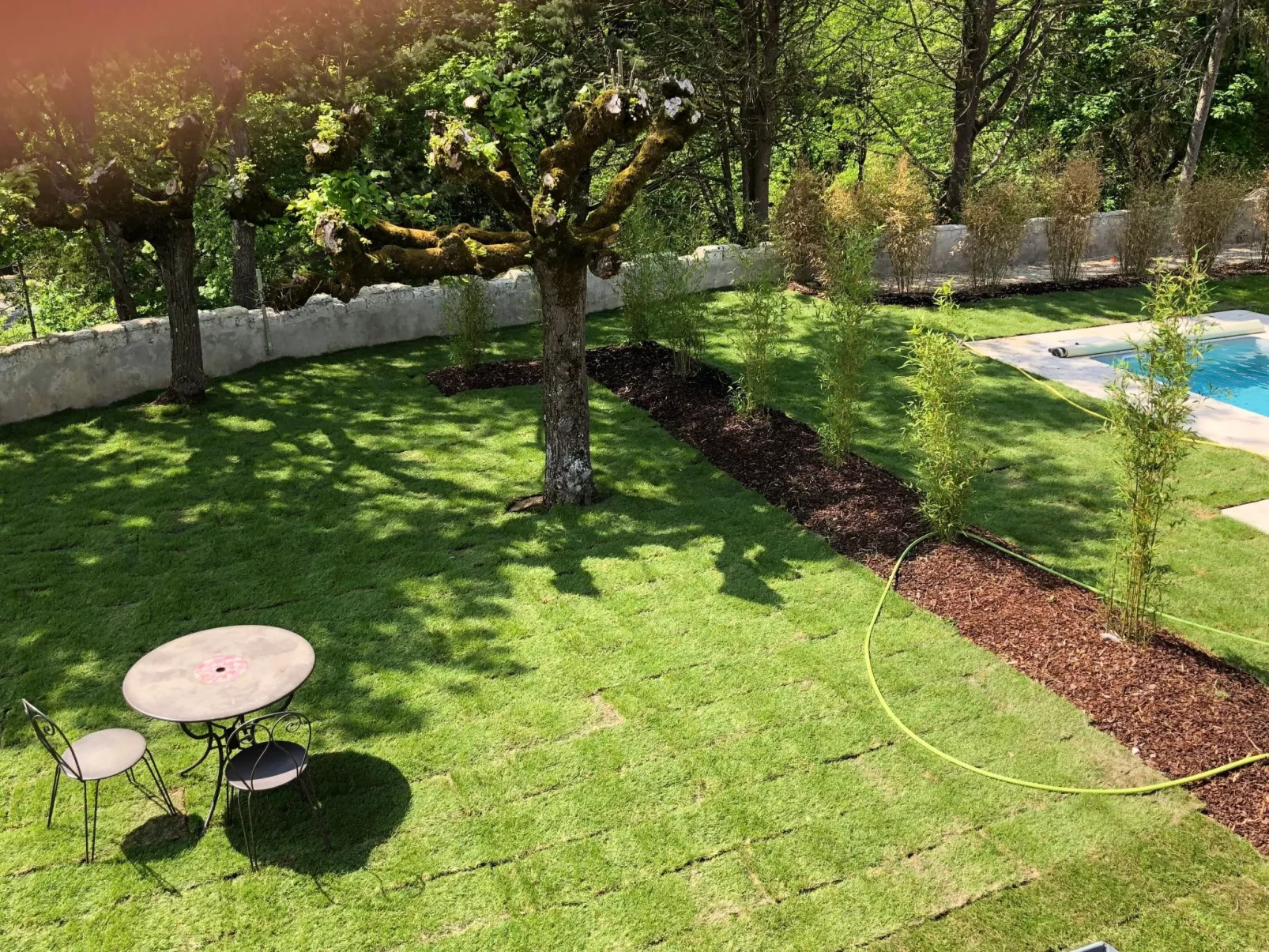 Cottage Parc 70m2 mit Pool in Azay le rideau-Buiten