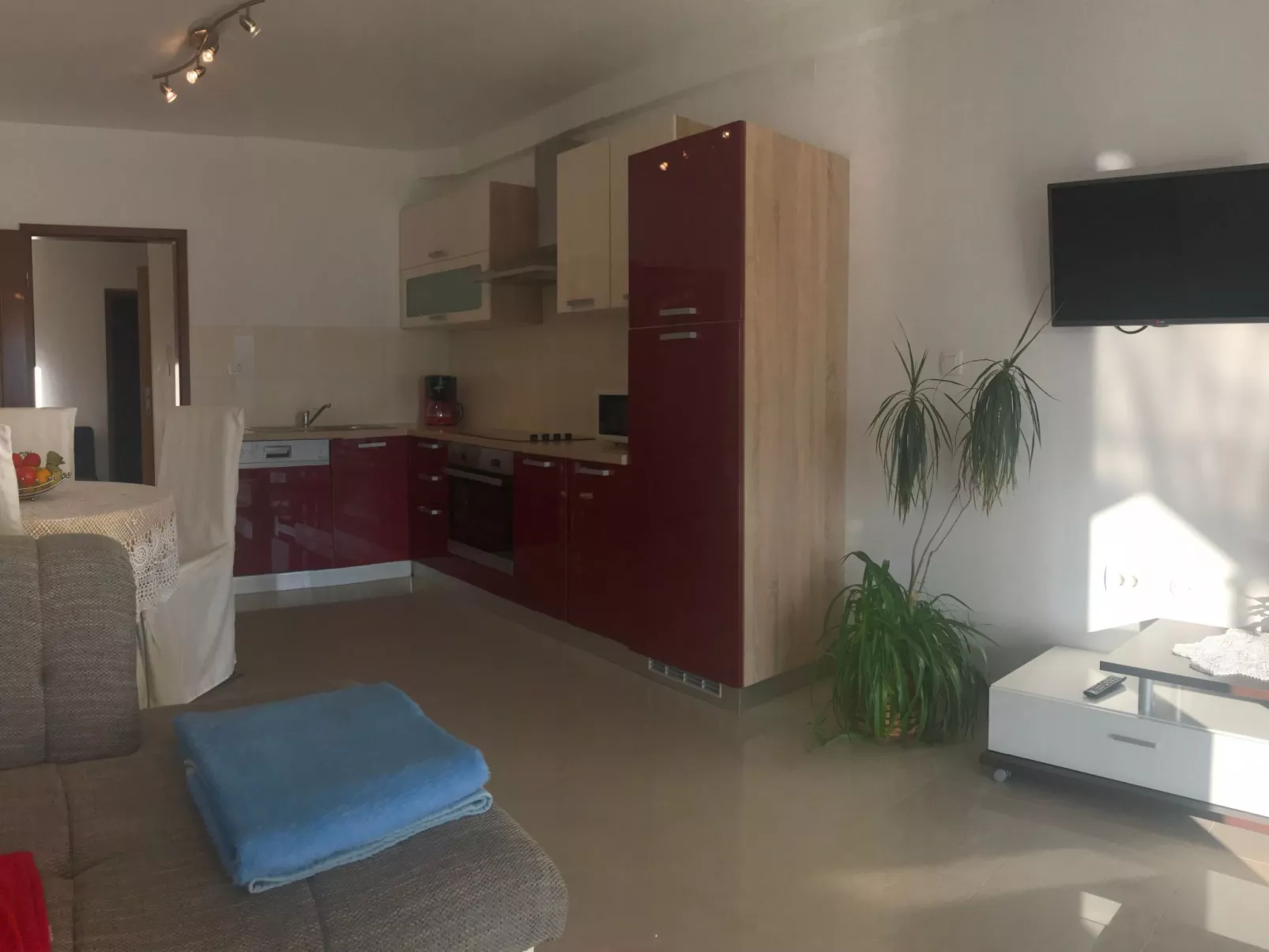 Mit Wasserblick-Binnen