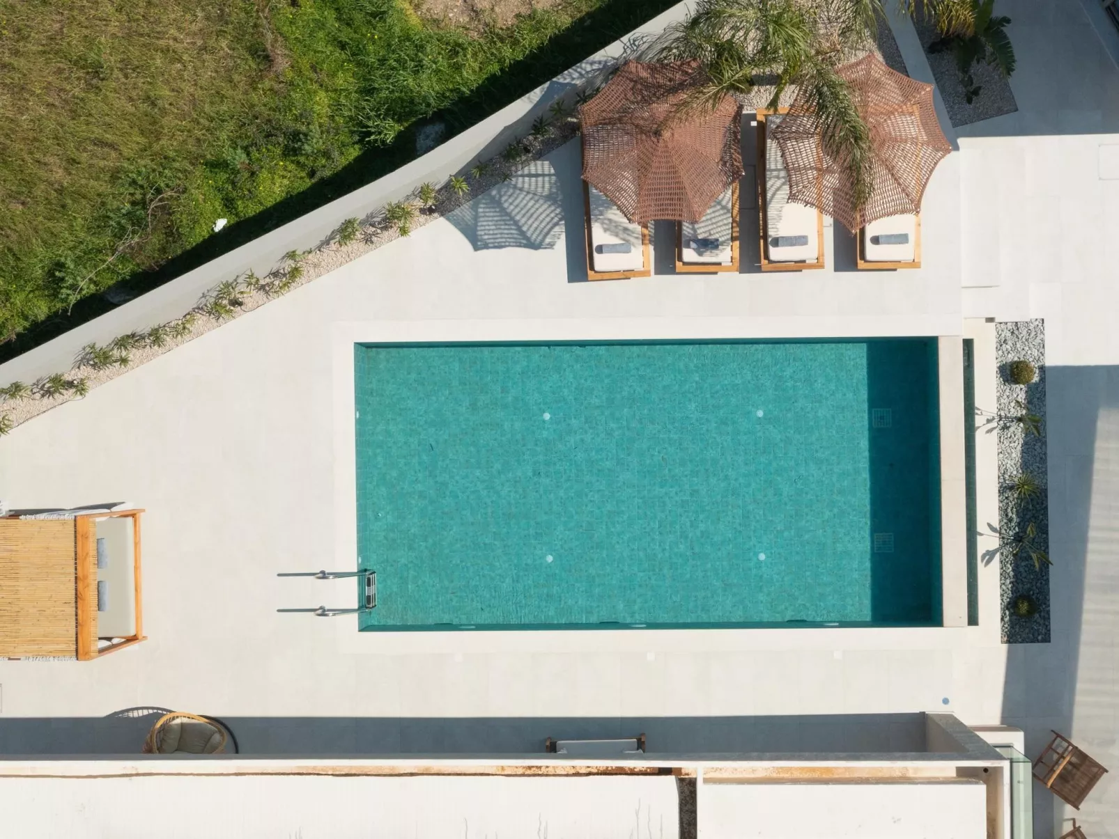 Golf Beach Villa in der Nähe von Afantou Beach-Buiten