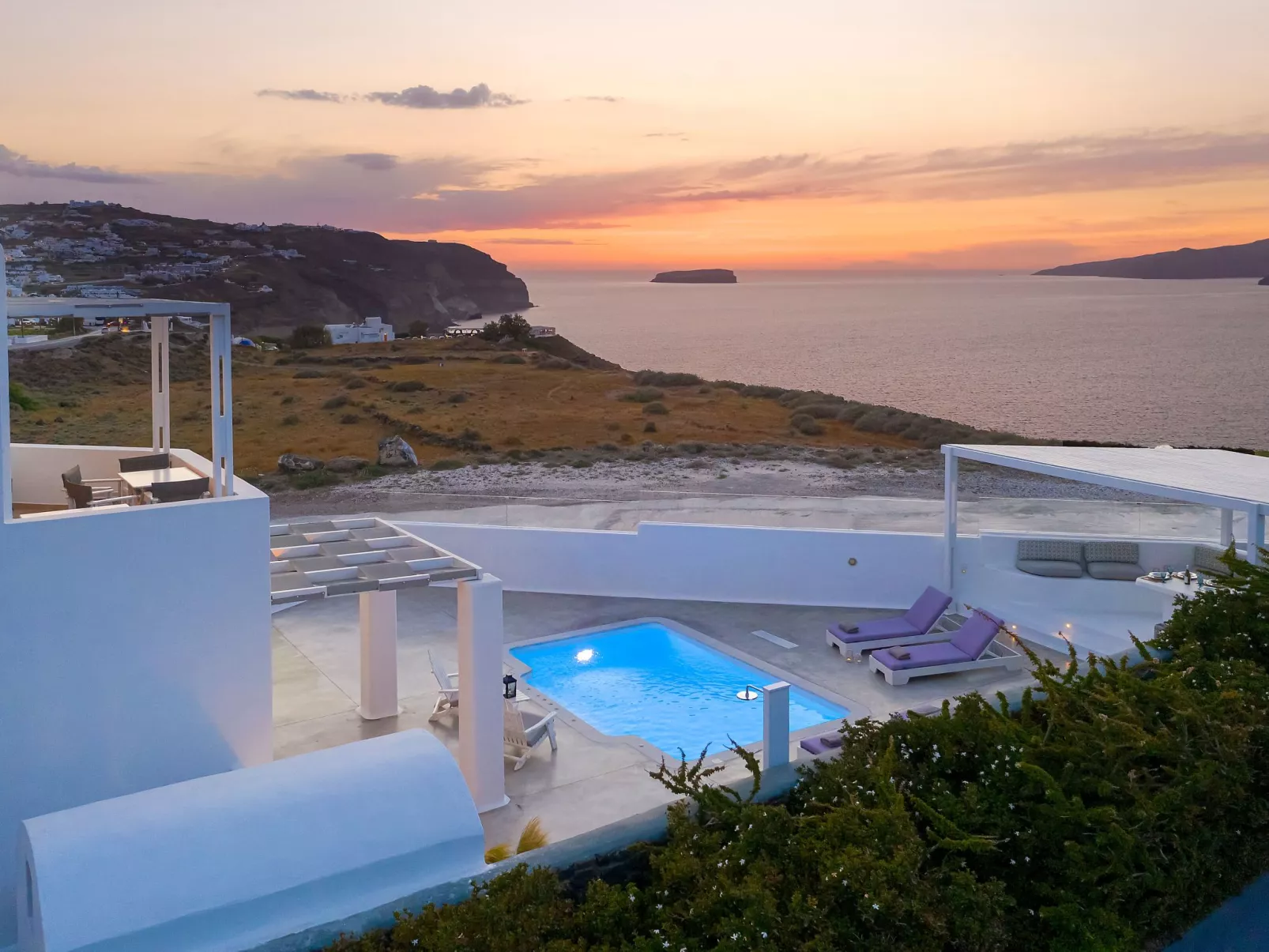 Hemera Ferienhaus Villa auf Santorin-Binnen