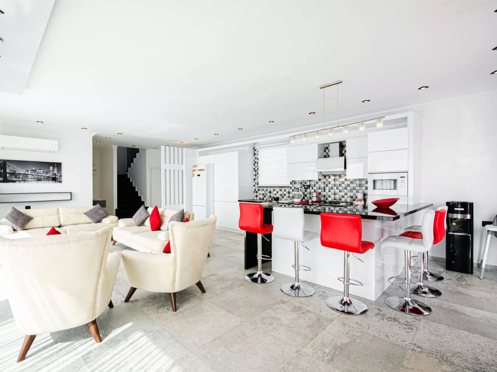 Moderne Villa-Binnen