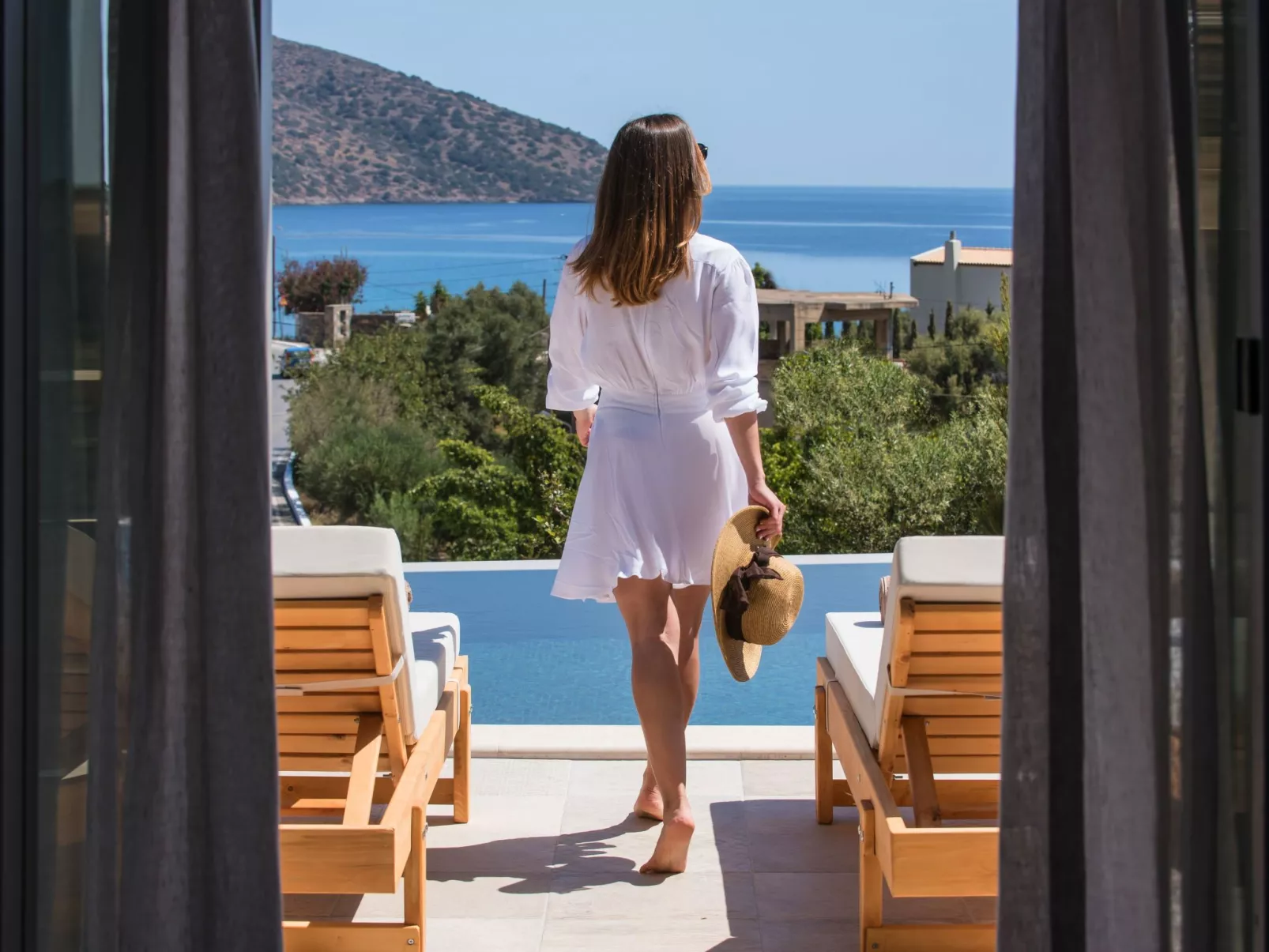 Haus in Agios Nikolaos mit außergewöhnlicher Aussicht-Buiten