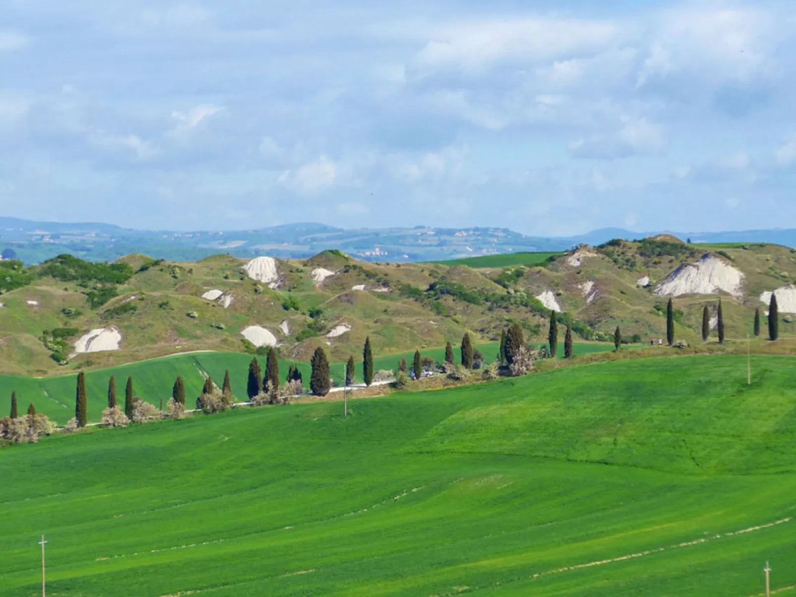 Flach 'Molinello Cipresso-Omgeving