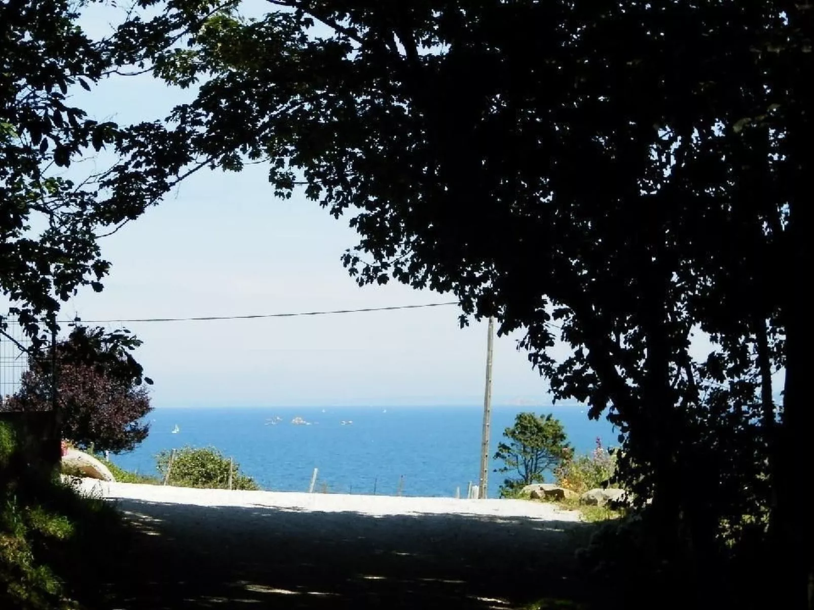 "Tromeal Lasalle" blick auf das Meer. Mit 4 Sternen klassifiziert-Buiten