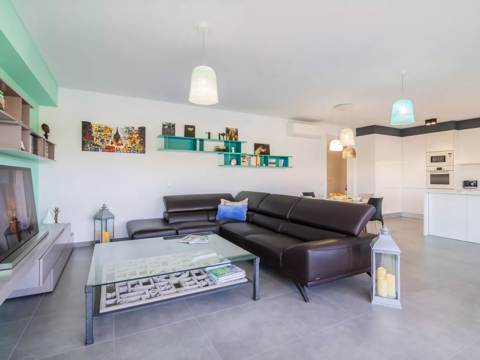 Garten Design brandneue Wohnung mit Pool-Binnen