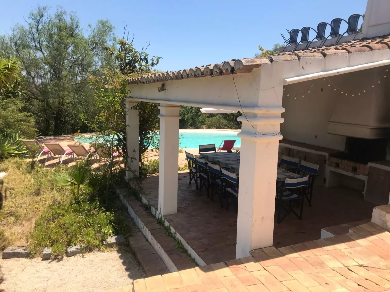 "Quinta do Sol" mit Kamin-Buiten