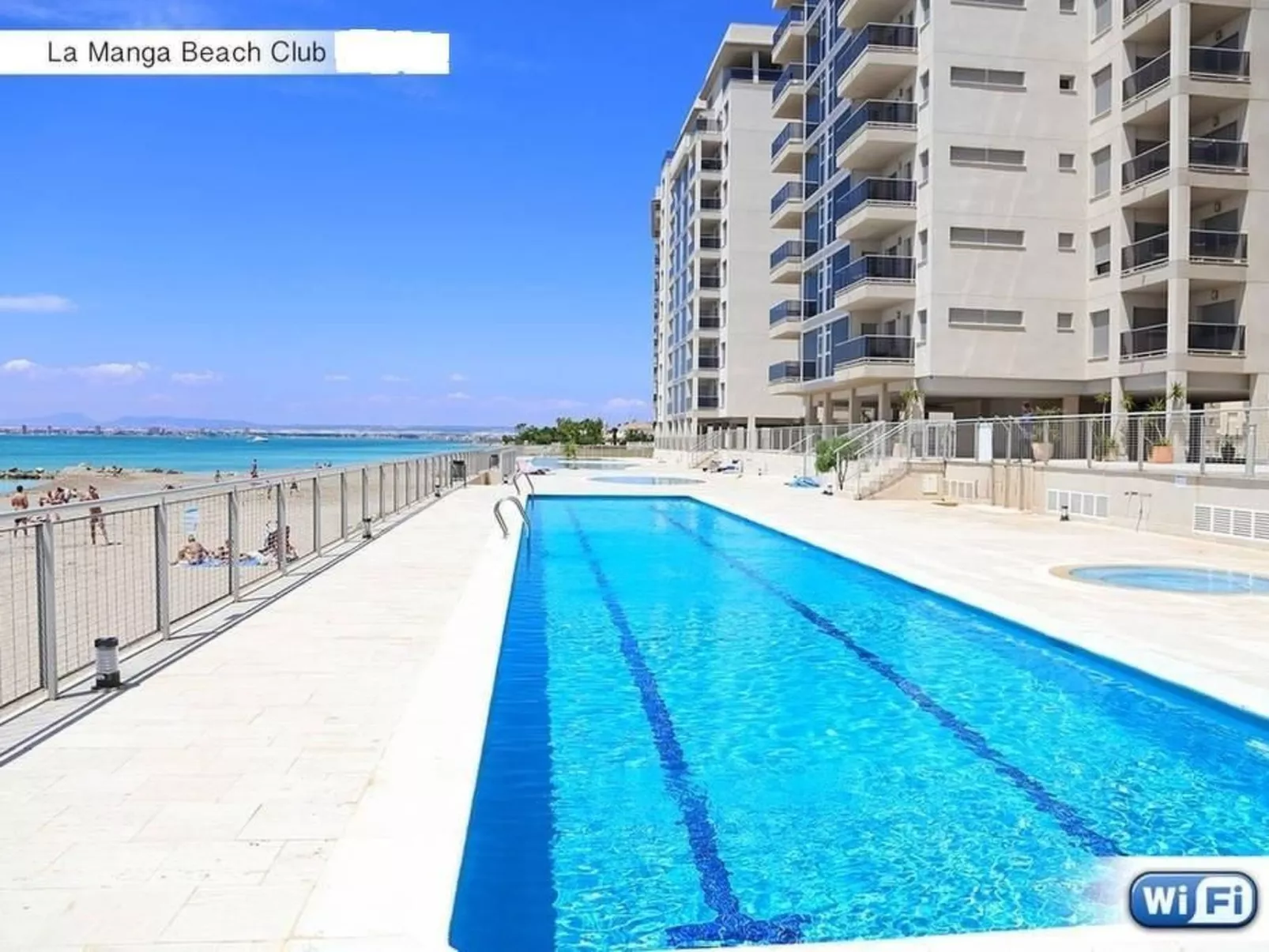 Wohnung "la manga beach club" mit Meerblick