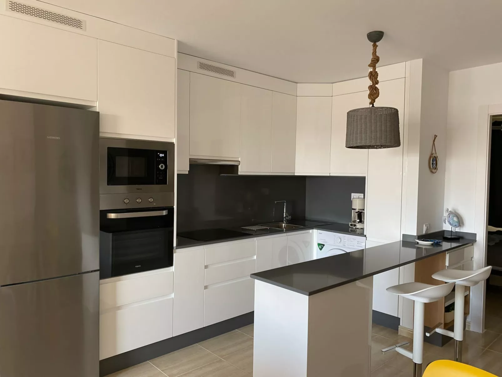 Strandnahe Ferienwohnung in Morro Jable mit Garten-Binnen