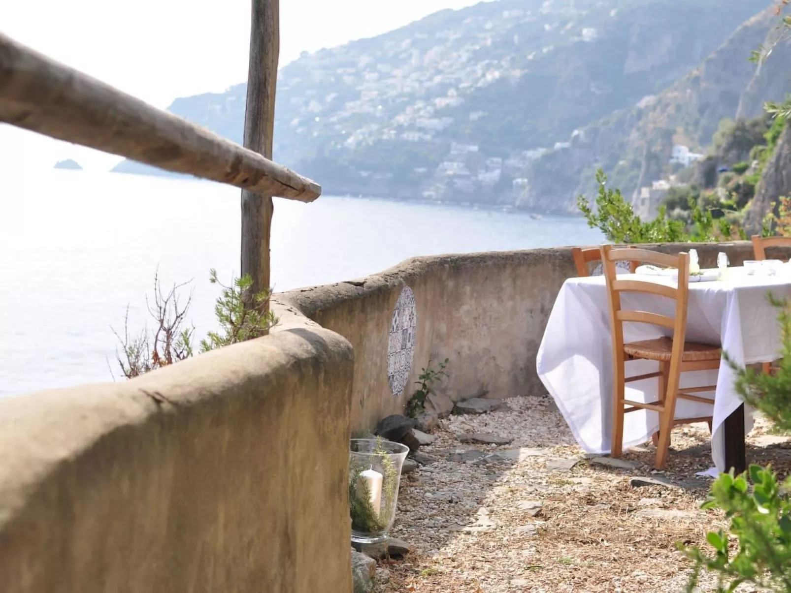 Villa mit Blick auf das Meer an der Amalfiküste-Buiten