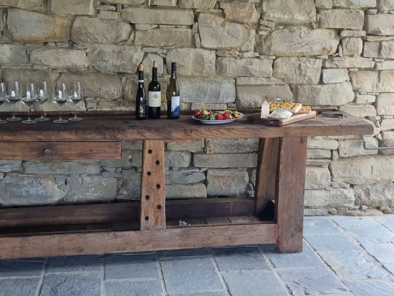 Cascina Bricco 'Ein Balkon in den Alpen-Buiten