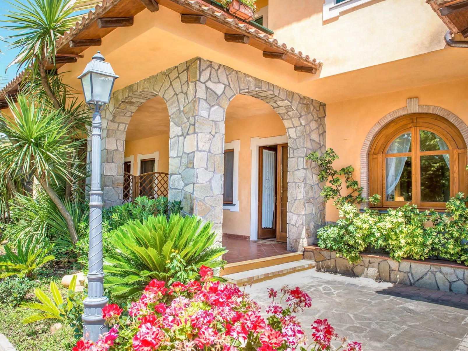 Wohnung in Centola mit gemeinsamem Pool, Terrasse und Grill-Buiten