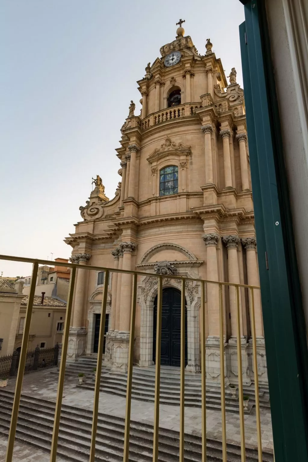 Ettore, Wohnung mit Blick auf die Kathedrale von Ibla-Buiten