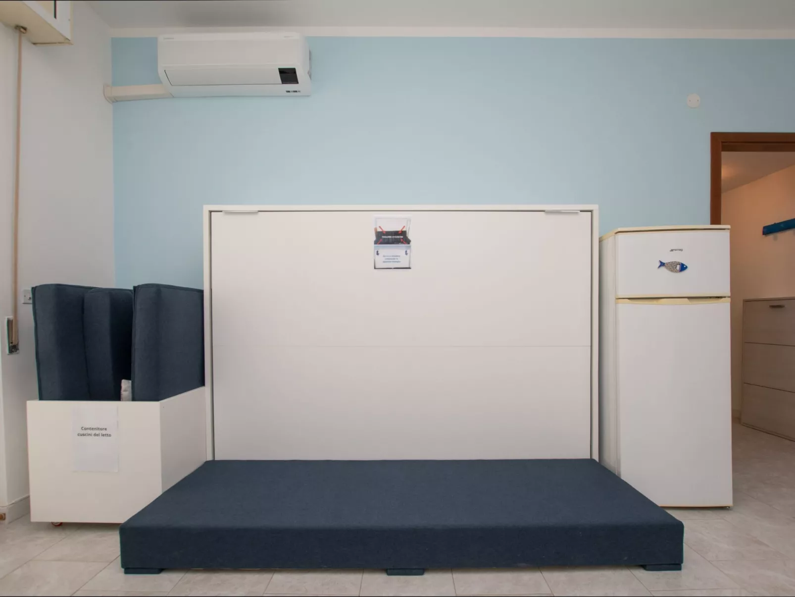 Studio 'Türkis' mit Terrasse-Binnen