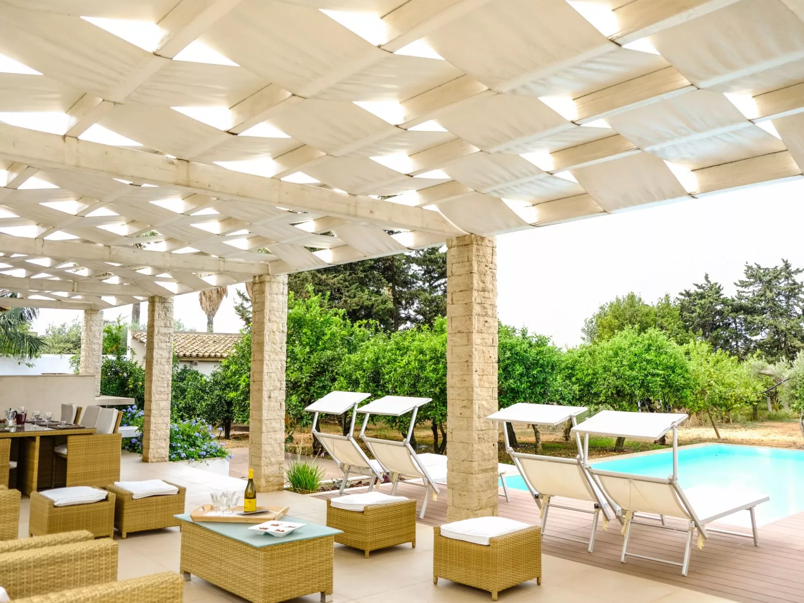 Ferienvilla "Barbara" mit eigenem Pool-Buiten