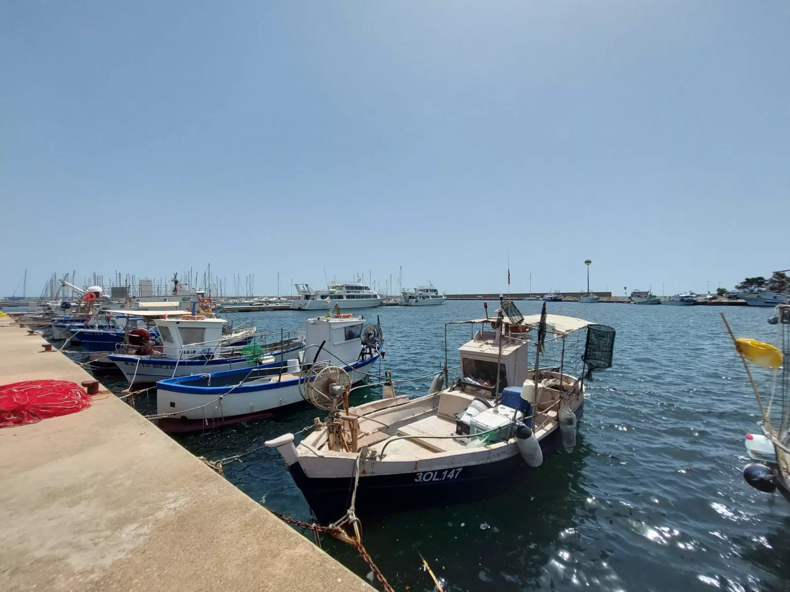 Haus in La Caletta mit Garten und Grill-Omgeving